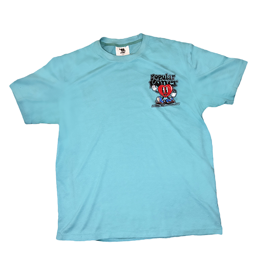 POPULAR LONER BLUE TEE