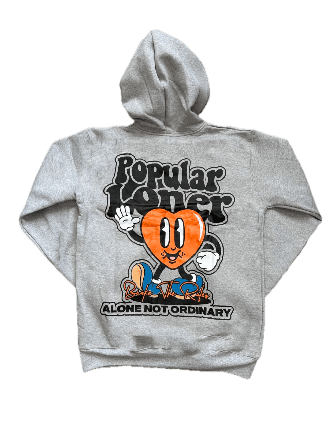 POPULAR LONER GREY HOODIE