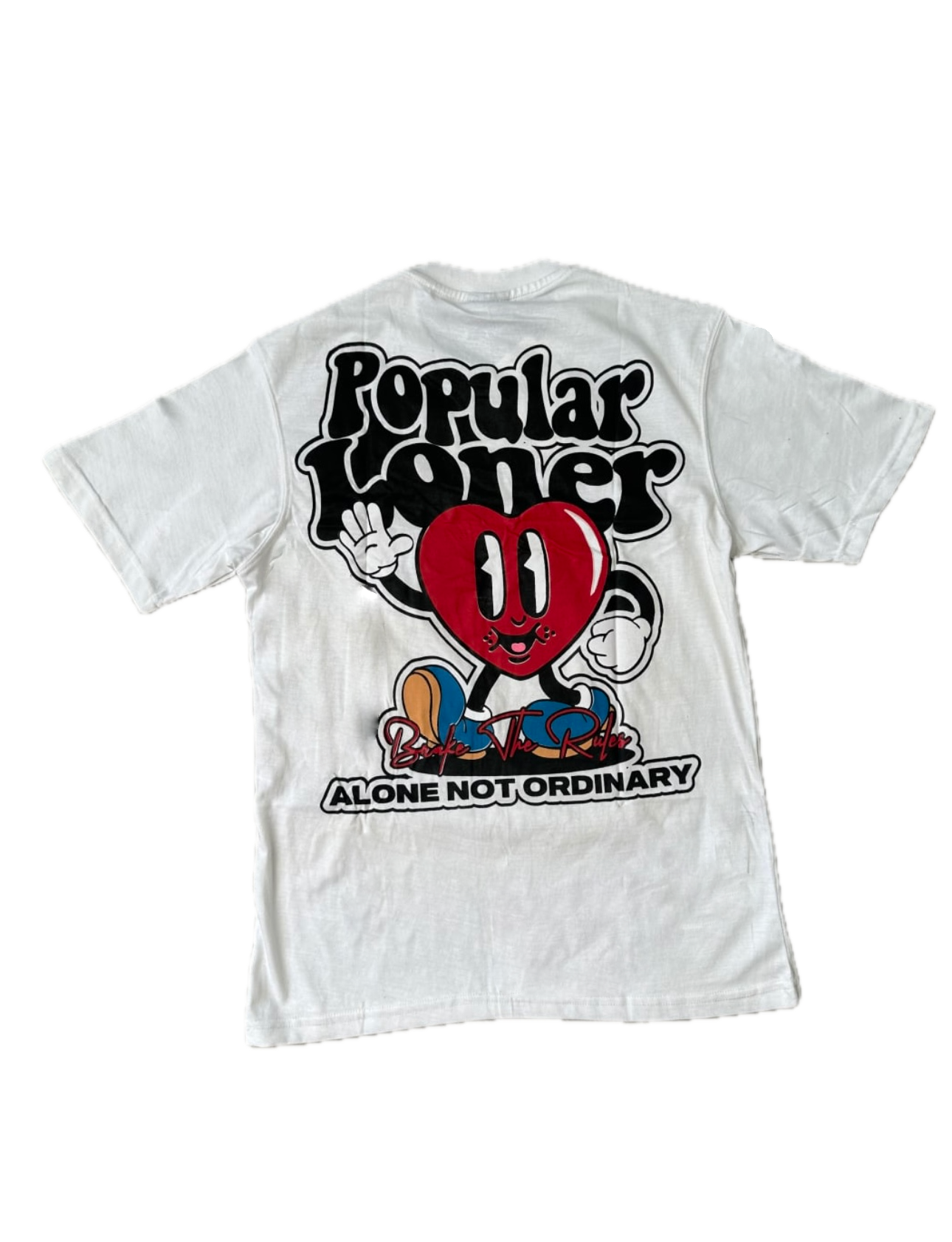 POPULAR LONER WHITE TEE