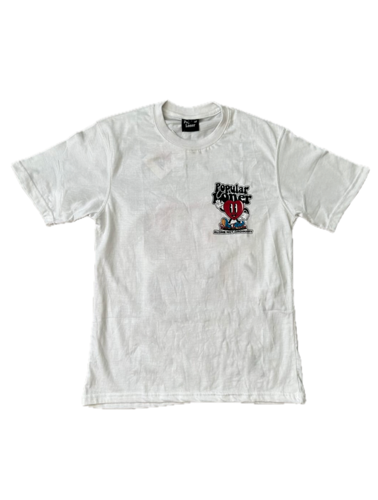 POPULAR LONER WHITE TEE