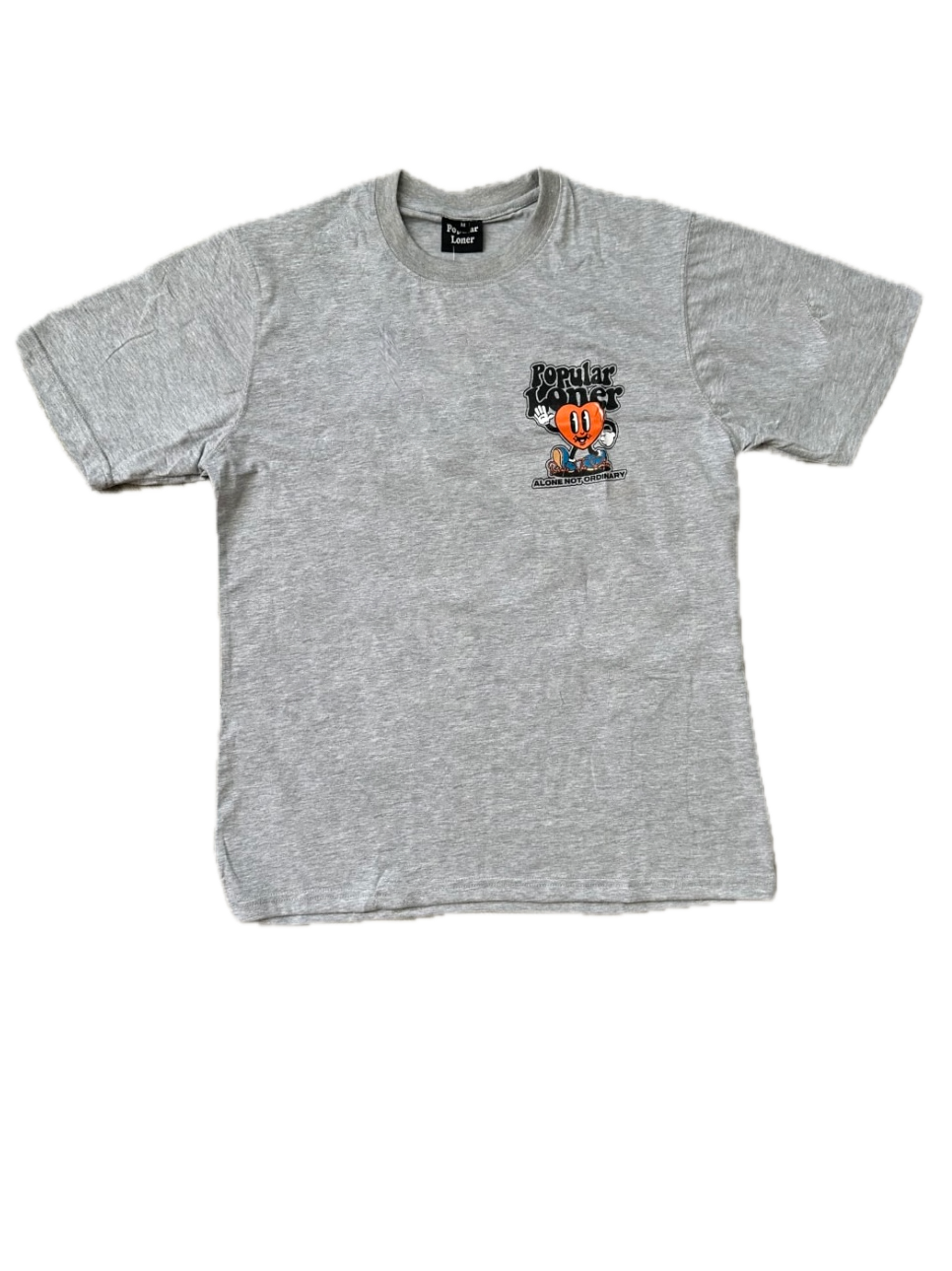 POPULAR LONER GREY TEE