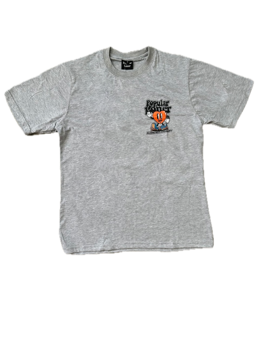 POPULAR LONER GREY TEE